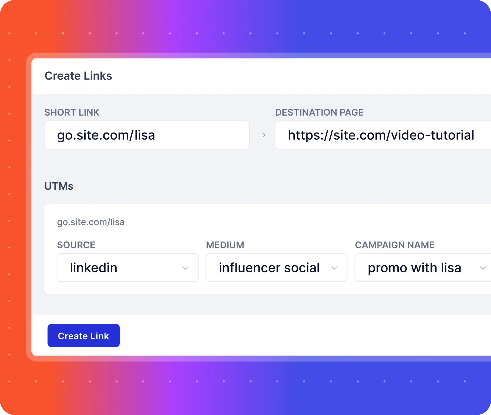 create short links