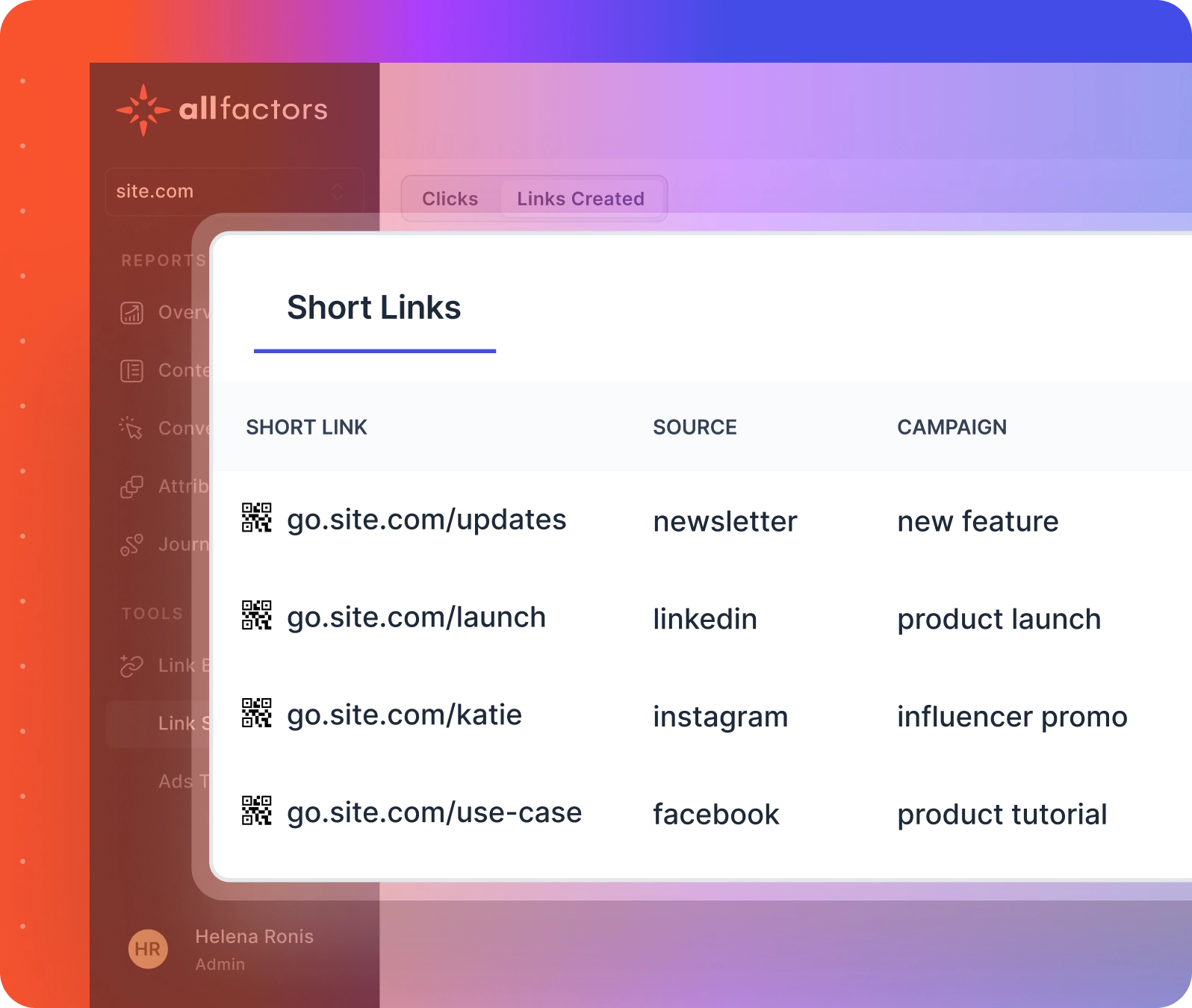link tracking and analytics
